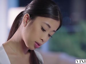 VIXEN Young Asian Partisan Has Fervent Coition With Neighbor